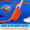 Maplefield Pickleball Court Marking Kit & Lines – Outdoor Pickleball Tape with Strong Hold, Easy-to-Identify Markers & Portable Bag – for Any Court, Windy Days