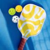 Avesfer 6/12/20/40 Pack Mini Pickleballs (Diameter 42mm) Soft Eva Anti-Crack Hollow Quiet Training Pickle Balls Great for Pickleball Drills Green