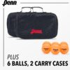 Penn 5.0 Professional Ping Pong Paddles - Choose Single Table Tennis Paddle, or Deluxe 2 or 4 Player Kit with Balls and Storage Case