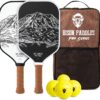 Carbon Fiber Pickleball Paddle Set of 2 - National Parks Edition | Durable Unibody Construction | Textured Carbon Fiber Surface | Every Purchase Helps Fund National Parks