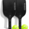 GoSports GS1 Pickleball Paddles - Single, 2 Pack, or 4 Pack - USAPA Approved Fiberglass Pickleball Paddles