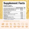 Glucosamine Chondroitin MSM and Turmeric Supplement - Joint Support Supplement for Women & Men with Boswellia & Glucosamine Sulfate 1500 mg. Used for Cartilage & Joint Health & Flexibility 90 Capsules