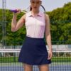 ATTRACO Tennis Skirts for Women with Pocket Golf Skirt Tummy Control Workout Athletic Skirts