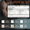 L-Glutamine 1000mg Exercise Gummies — Promotes Muscle Recovery and Growth, Enhances Performance. With Beta-Alanine, BCAAs, Magnesium Glycinate, Potassium, Sodium, Ashwagandha,Extra Chewy,2 PACK