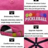 Pickleball Hat for Women Men, Gifts for Pickleball Lovers, Adjustable Embroidered Washed Baseball Cap