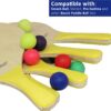 W4W Beach Paddle Ball Replacement Balls – Extra Balls for Pro Kadima & Smashball Racket (Set of 7 Balls)