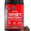 Six Star Whey Protein Powder Plus - Muscle Building & Recovery Formula with Whey Isolate Powder, BCAAs, 30g Protein, Immune Support - Post-Workout Supplement - Triple Chocolate, 1.8 lbs