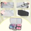 RLSOCO Hard Case for Pickleball Paddles, Portable bag for Men & Women, Fits All Pickleball Paddle Shapes and Sizes, Holds 2 Rackets and 4 ball (Case Only)