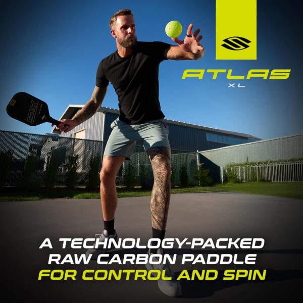 Selkirk Sport Atlas Pickleball Paddle | SLK Raw Carbon Fiber Pickleball Paddle Set | The Perfect Starter for Any Upcoming Pickleball Player