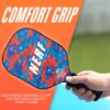 NERF Tabletop Pickleball Set - Mini Tabletop Pickleball Game - Retractable Net Up to 5 Feet - Fits Most Tables
