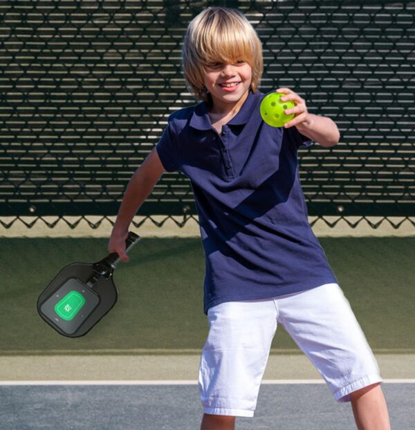 Custom Kit | Mounts to The Pickleball Paddle of Your Choice | Custom Kit | Training Aid with Real-Time Visual and Audible Feedback | Records Performance Statistics |