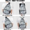 Seektop Pickleball Bag Adjustable Pickleball Bags for Women Men，Pickleball Paddle Bag W/Fence Hook/Large Capacity/Safety Pocket/Water Bottle Bag