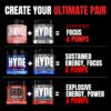 PROSUPPS Mr. Hyde Max Pump Pre Workout Powder - Stim-Free Preworkout Supports Blood Flow, Muscle Volume & Endurance - Caffeine-Free Nitric Oxide Gym & Fitness Supplements (Blue Razz, 20 Servings)