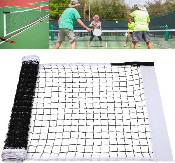 TOBWOLF 22x3ft Pickleball Net, Official Regulation Size for Indoor/Outdoor Play