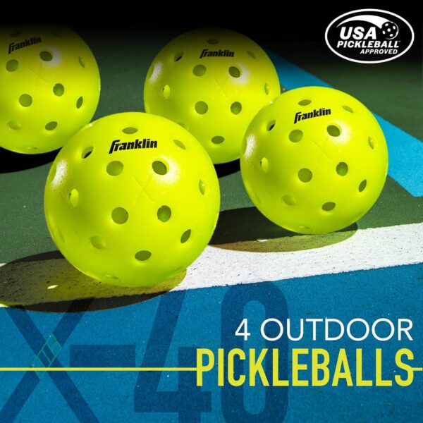 Franklin Sports Pickleball Paddle - Pilot Polypropylene Core Pickleball Racket - Official USA Pickleball (USAPA) Approved Pickleball Paddle - Lightweight Pro Racket - 10mm Thick Core