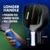 Professor Premier Pickleball Paddle Set of 2 Fiberglass Surface Paddles, 4 Balls, Carrying Bag & Grips - 2024 USAPA Approved!…