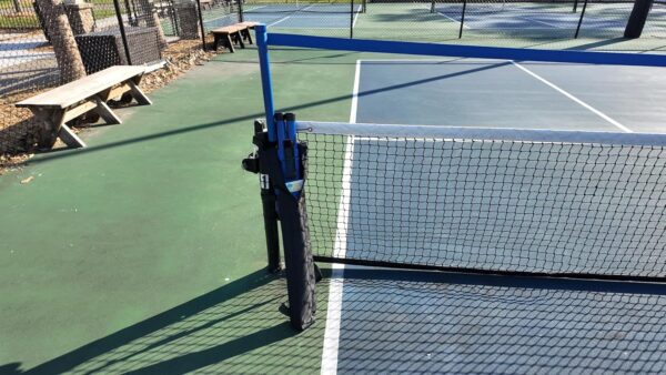 Pickleball Driller. Pickleball Training Aid. This ADJUSTABLE VISUAL LEARNING Pickleball Trainer Improves Dinks, Drives, Serves, Drops, Speed-ups and All Shots With Increased Accuracy and Paddle Skill.