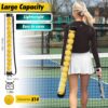 Pickleball Picker Upper Holds 14 Balls, Pickleball Ball Picker Hopper Tube, Pickleball Pickup Tube - Lightweight Pickleball Retriever Collector with Shoulder Strap