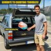 Pickleball Set with Net, Portable 3-in-1 Pickle Ball Net with Wheels, 6FT/11FT/22FT Pickleball Net with Carry Bag, Designed for All Weather Conditions Steady Metal Frame for Outdoor Indoor Driveway