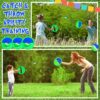 Vinsot Toss and Catch Game Set 40 Paddles 20 Balls Beach Yard Family Outdoor Sports Games Toss and Catch Set with Paddles Ball Nylon