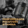 HOSSTILE PeakO2 Organic Mushroom Blend, Workout Supplement for Athletes, Improves Endurance, Power Output & Performance, Pre Workout Supplement, Vegan-Friendly, Unflavored, 60 Servings