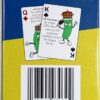 Pickleball Playing Cards with Fun Facts: Standard 52 Card Deck, Great Gift for All Ages 96+ (Unisex, Green)