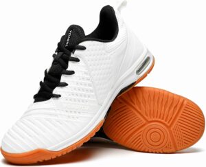 Men's Tennis Shoes - Air-Cushion Technology Non-Slip Sole | Lightweight & Flexible Design | Durable Abrasion-Resistant Court Sneakers for Men