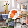 Pickleball Trainer, Pickleball Practice Remote Control Auto Adjust Height, Match Buddy Electric Pickleball Training Aids for All Ages, Durable Player Pickleball Equipment for Solo Training Beginner