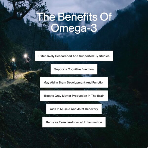 Momentous Omega 3 Fish Oil 1600mg - Daily Fish Oil Omega 3 Supplement for Women and Men with EPA & DHA - Supports Joint Health - NSF Certified, GMO-Free, Gluten Free, 30 Servings