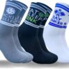 The Original 3 Pack Pickleball Socks Size 8-13 - Perfect Gifts For Pickleball Lovers and Accessories Pickle Ball Players Men and Women Outdoor Indoor Gift Accessory