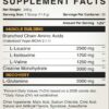 Creatine 3G Peak Post Workout Recovery Powder - 5G BCAA 2:1:1 - Glutamine 2G - Creatine Monohydrate Muscle and Strength Building Supplement - 30 Servings - Tropical Mango
