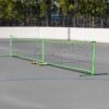 Pro Focus Pickleball Net Set – Includes 4 Player Wooden Pickleball Paddles and 3 Pickleballs; Outdoor and Indoor Fun for Adults and Families, All Skill Levels