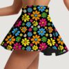 Women's Tennis Skirt Pleated Athletic Skirt with Shorts Pocket High Waisted Golf Skort for Workout Pickleball