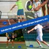 Pickleball Trainer, Match Pickleball Trainer, Match Pickleball Practice Rebounder Ball with String, Pickleball Training Aids for Outdoor Beginner