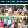 Sukeen Outdoor Pickleball Balls 40 Holes, High Bounce True Flight Pickleball Ball, High Visibility Outdoor Pickleballs, High Elasticity Pickle Balls with Mesh Bag
