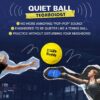Kelso Pickleball, PU Foam Pickleball Balls for Reduced Noise, Enhances Hand-Eye Coordination, Indoor & Outdoor Use, Standard or Small Trainer-Sized Balls