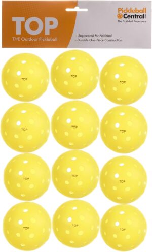 TOP Ball (The Outdoor Pickleball) - Dozen (12 Balls)
