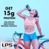 Nutritional Designs LPS Liquid Collagen & Whey Protein Supplement - Sugar-Free Non-GMO Drink - Promotes Healthy Skin & Hair for Men & Women (Orange)