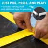 Pickleball Court Marking Kit | Pre-Measured Court Lines for Outdoor/Indoor Portable Pickleball Court | Tape Court Flooring | One Time Use