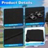 Pickleball Net Set Carry Bag Portable Pickle Ball Equipment Storage Bag Foldable Badminton Net System Replacement Bag Heavy Duty Zipper Duffle Bag for Indoor Outdoor Driveway Backyard, NO Mesh