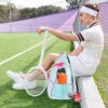 Light Weight Crossbody Backpack, Large Capacity Sling Bag for Pickleball, Tennis, Racketball, and Travel for Women