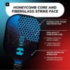 Helium Versus Pickleball Set - Pickleball Paddles with Honeycomb Core, Graphite Strike Face, and Premium Comfort Grip – 4 Balls and Convenient Sports Bag Included (Set of 2 or Set of 4 Paddles)