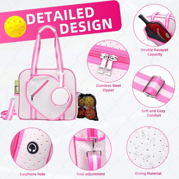 Luxury Pickleball Bags for Women, Cute Paddle Bag Gifts