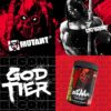 Mutant GEAAR - 9.4g of EAA Powder + Arginine, 7g BCAAs, 4g Leucine, Electrolytes, Coconut Water, No Artificial Colors or Flavors, Delicious Taste - 30 Servings - Rocket Pop - 400g