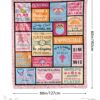 Pickleball Gifts for Girls, Pickleball Blanket for Women Unique, Pickleballs Accessories for Women, Pickleballs Lovers/Players Blanket 50" X 60"