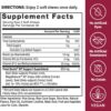 Force Factor Total Beets Blood Pressure Support Supplements with Beet Powder, Great-Tasting Beets Chewables for Heart-Healthy Energy, and Increased Nitric Oxide, 60 Chews