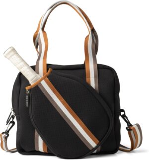 KEDZIE Pickleball Tote Bags Pickleball Crossbody Bag Portable Pickle Ball Bag For Women and Men