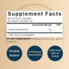 Creatine Monohydrate 3,000mg Per Serving, 300 Capsules – Micronized – Unflavored Creatine Pills – Support Pre Workout & Healthy Muscle – Easily Absorbed, Easy to Swallow (50 Servings)