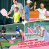 Pickleball Paddles Set of 4, USAPA Approved Pickleball Set of 4 with 4 Pickleball Balls & 1 Carry Bag Premium Wooden Cute Pickle Ball Paddles Rackets Ergonomic Cushion Grip Gifts for Women Youth Men