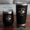 Designated Dinker - Insulated Coffee Tumbler Cup with Sliding Lid - Stainless Steel Insulated Mug - Funny Pickleball Themed Gifts and Decor - Teal
